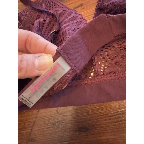 Commando - Butter + Lace Bralette - Pinot - Small $78 NWT - Picture 8 of 11